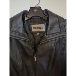 Bromley women's leather jacket-size large